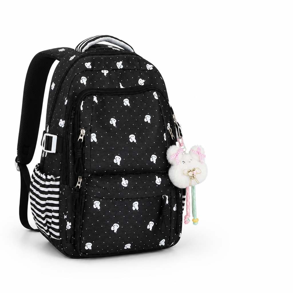 Multiple Compartments & Padded Straps Kids Backpack