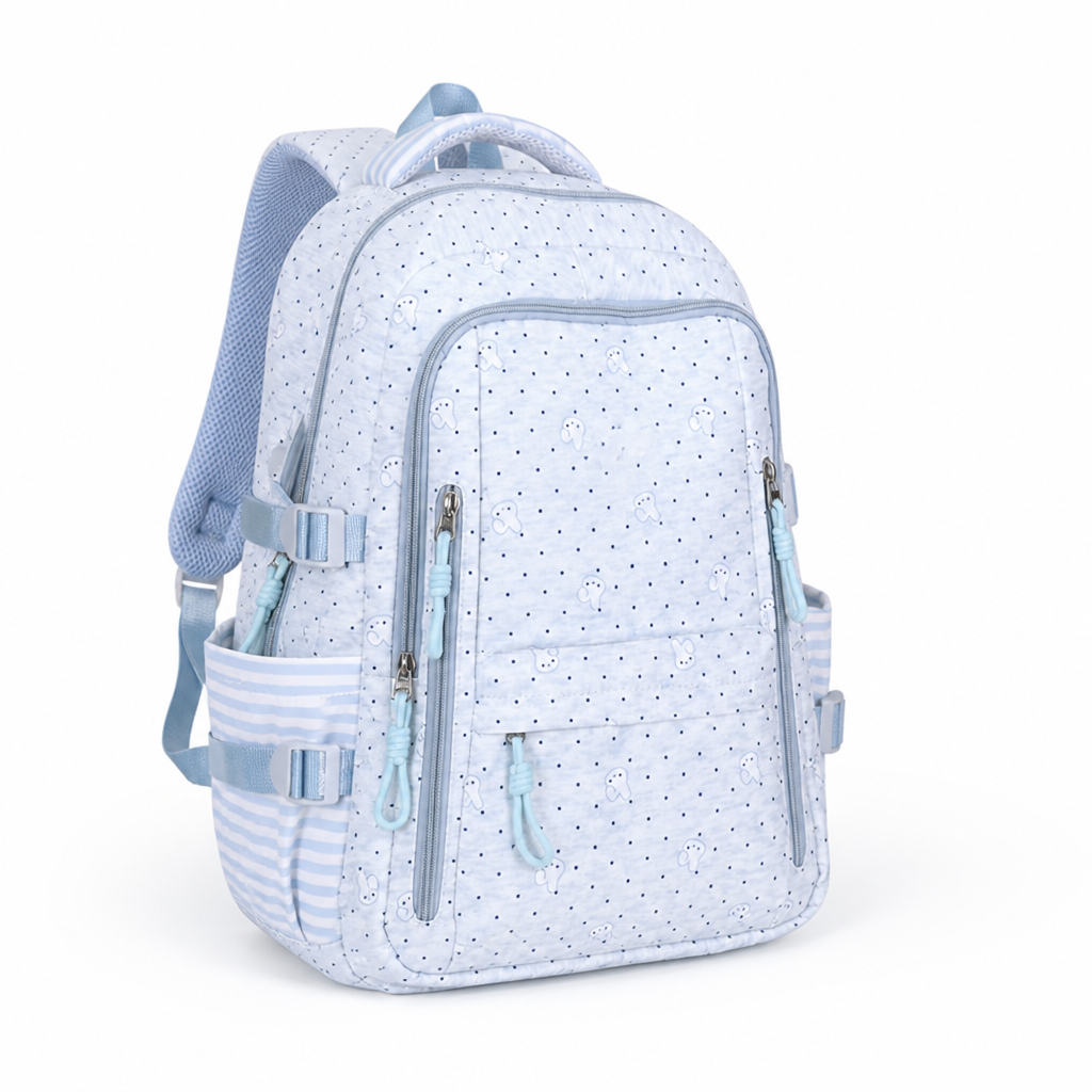 Multiple Compartments & Padded Straps Kids Backpack