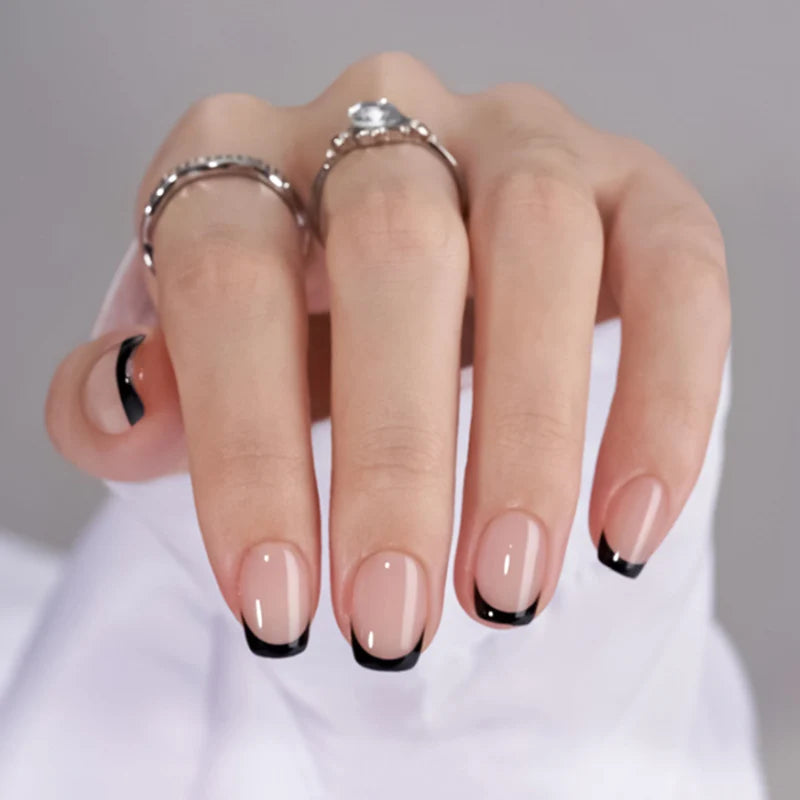 Nail Art Set Self-Adhesive Holiday Designs Long-Lasting