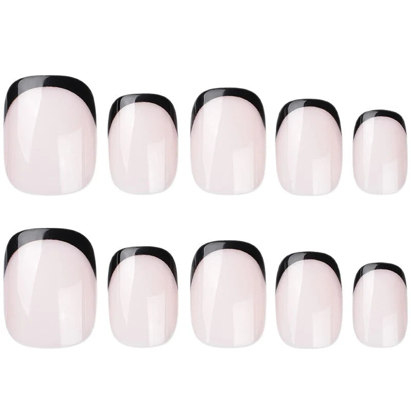 Nail Art Set Self-Adhesive Holiday Designs Long-Lasting