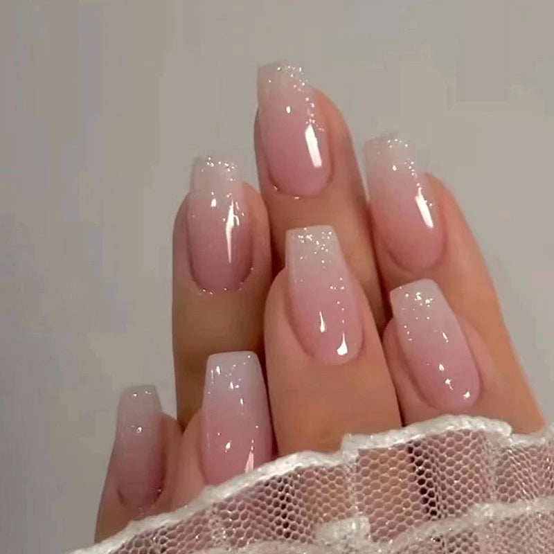Nail Art Set Self-Adhesive Holiday Designs Long-Lasting