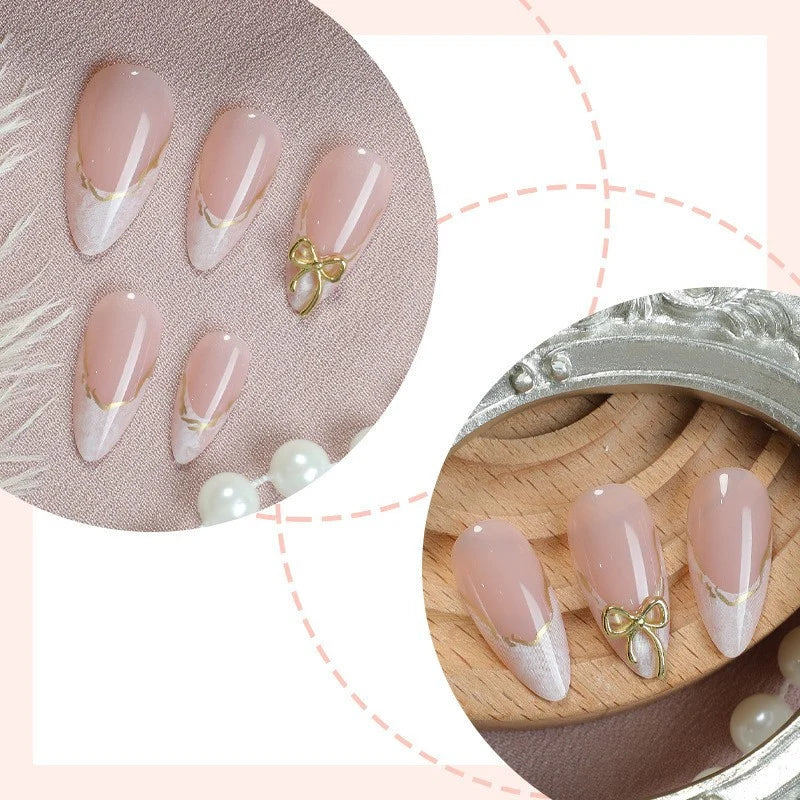 Nail Art Stickers Gold Accents & Intricate Designs