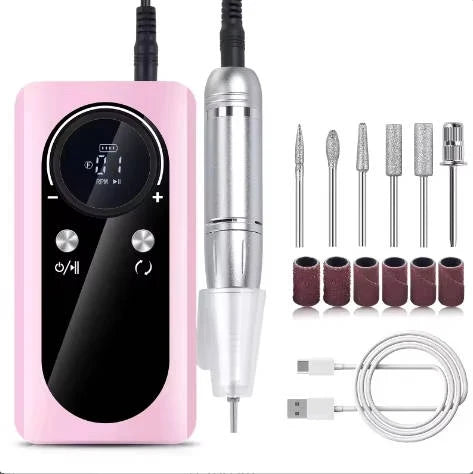 Nail Drill 45,000 RPM USB-C Rechargeable