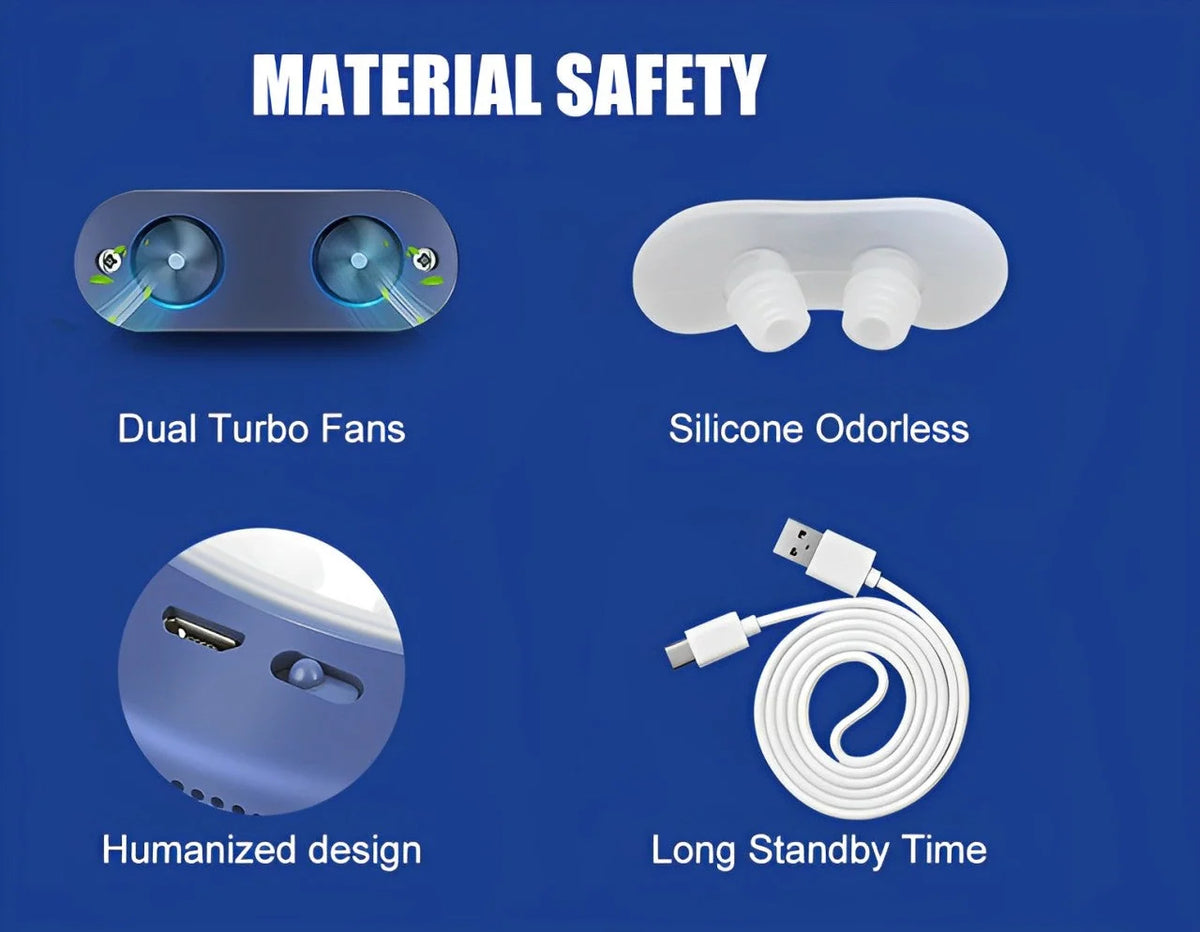 Nasal Airflow Device Cordless Quiet 10-Hour Runtime