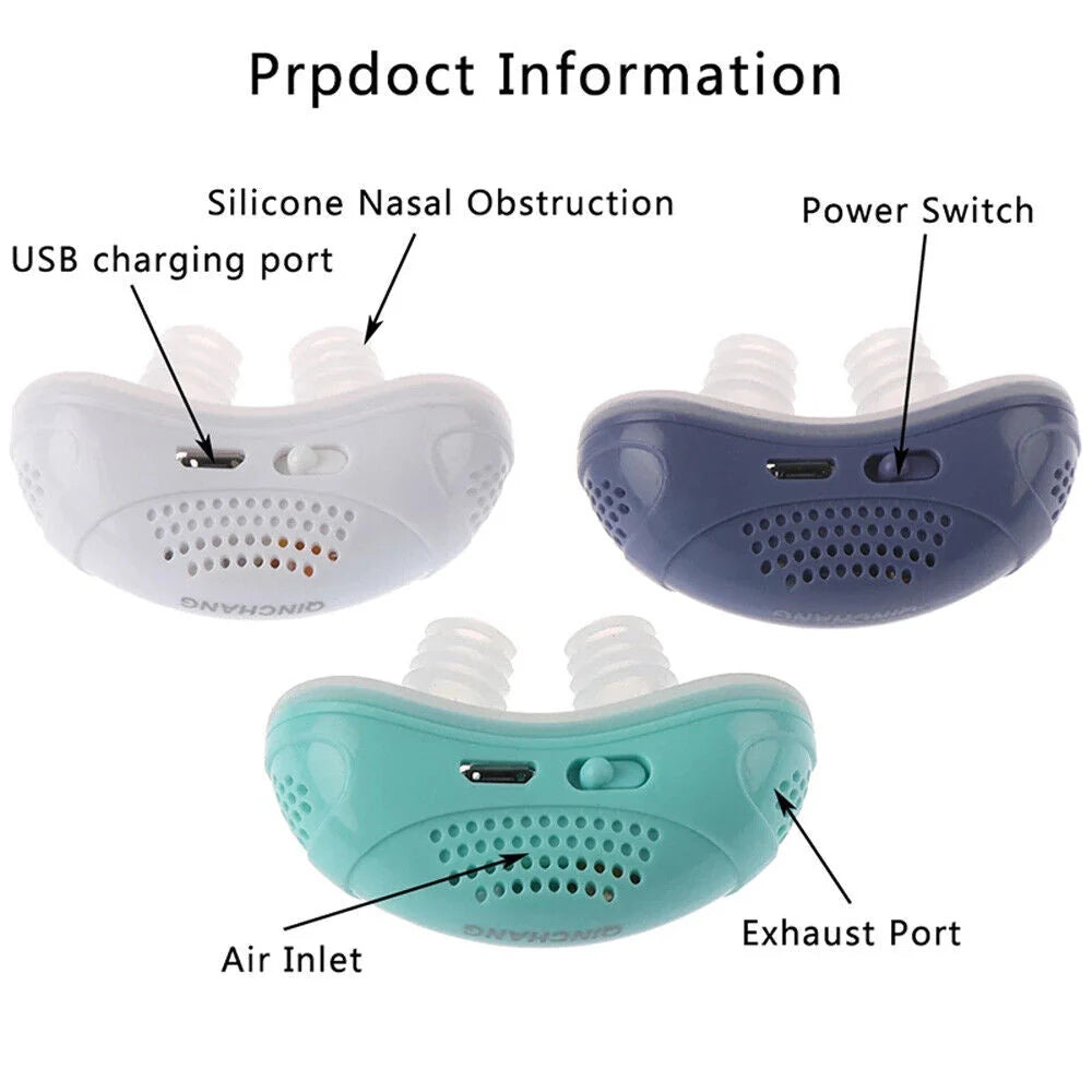 Nasal Airflow Device Cordless Quiet Silicone Buds