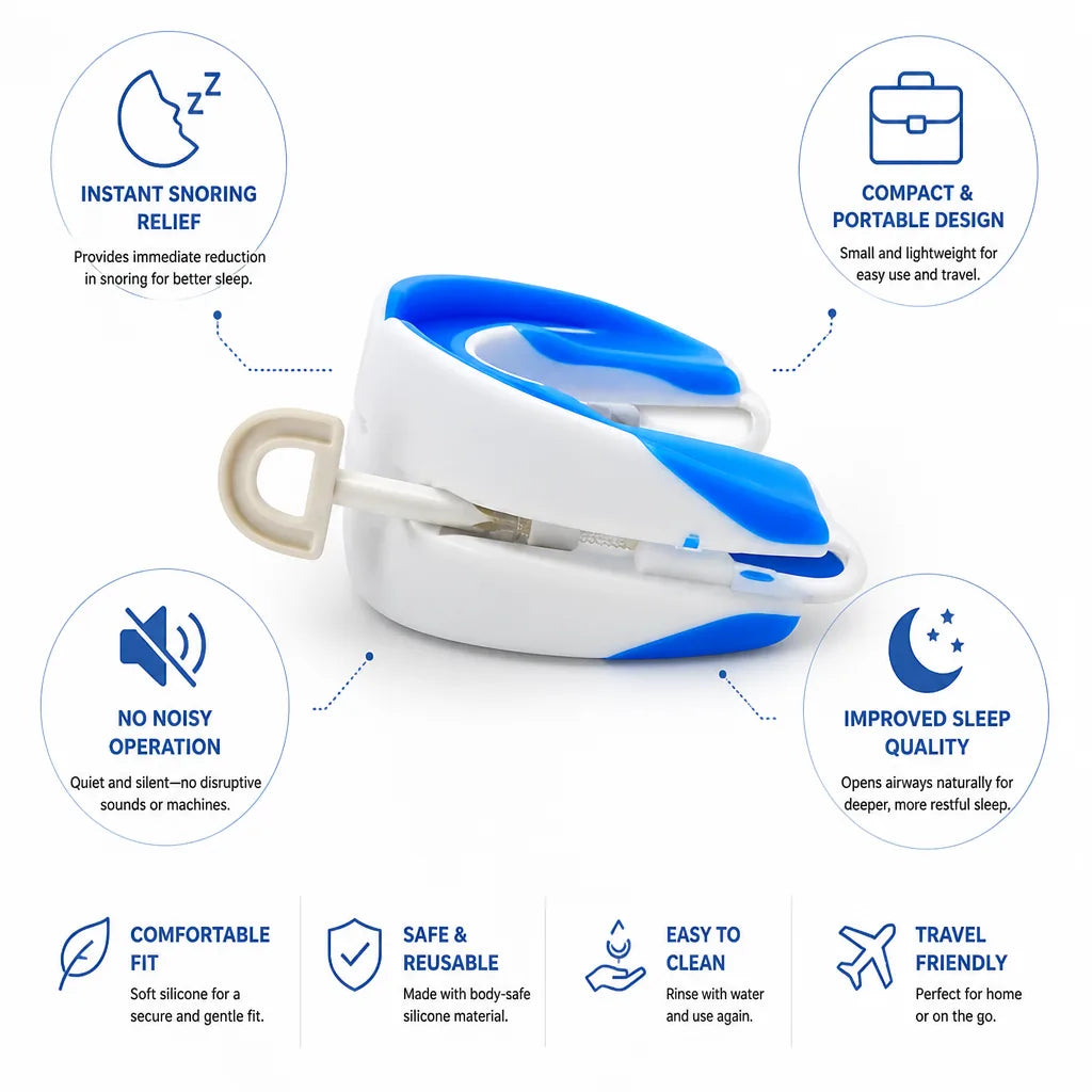 Nasal Dilator Compact & Portable Silicone Fit