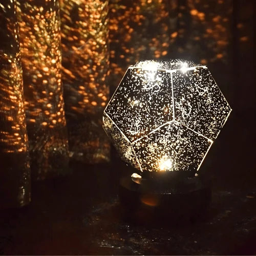 Nebula Star Projector Adjustable Brightness Multi-Color USB & Battery