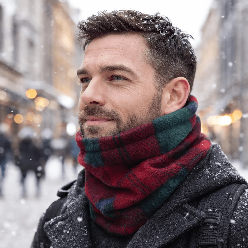 Neck Gaiter Fleece-Lined Adjustable Breathable 3-in-1