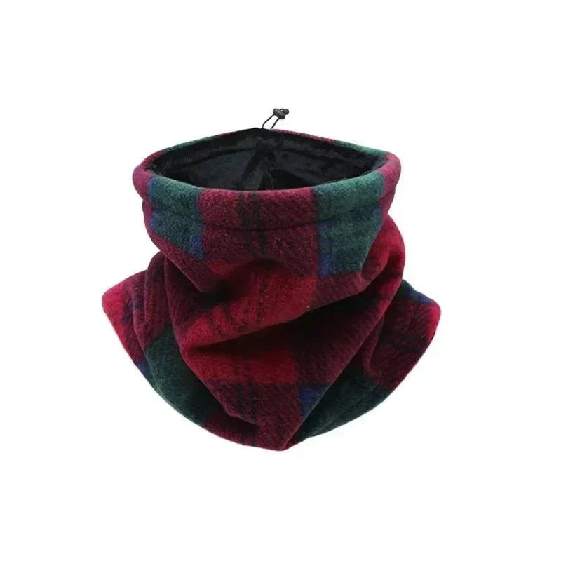 Neck Gaiter Fleece-Lined Adjustable Breathable 3-in-1