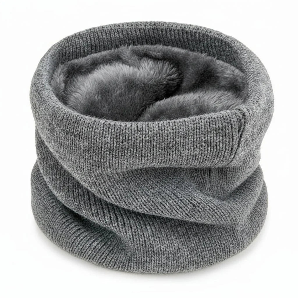 Neck Gaiter Thermal Knit Windproof Stretch Fit