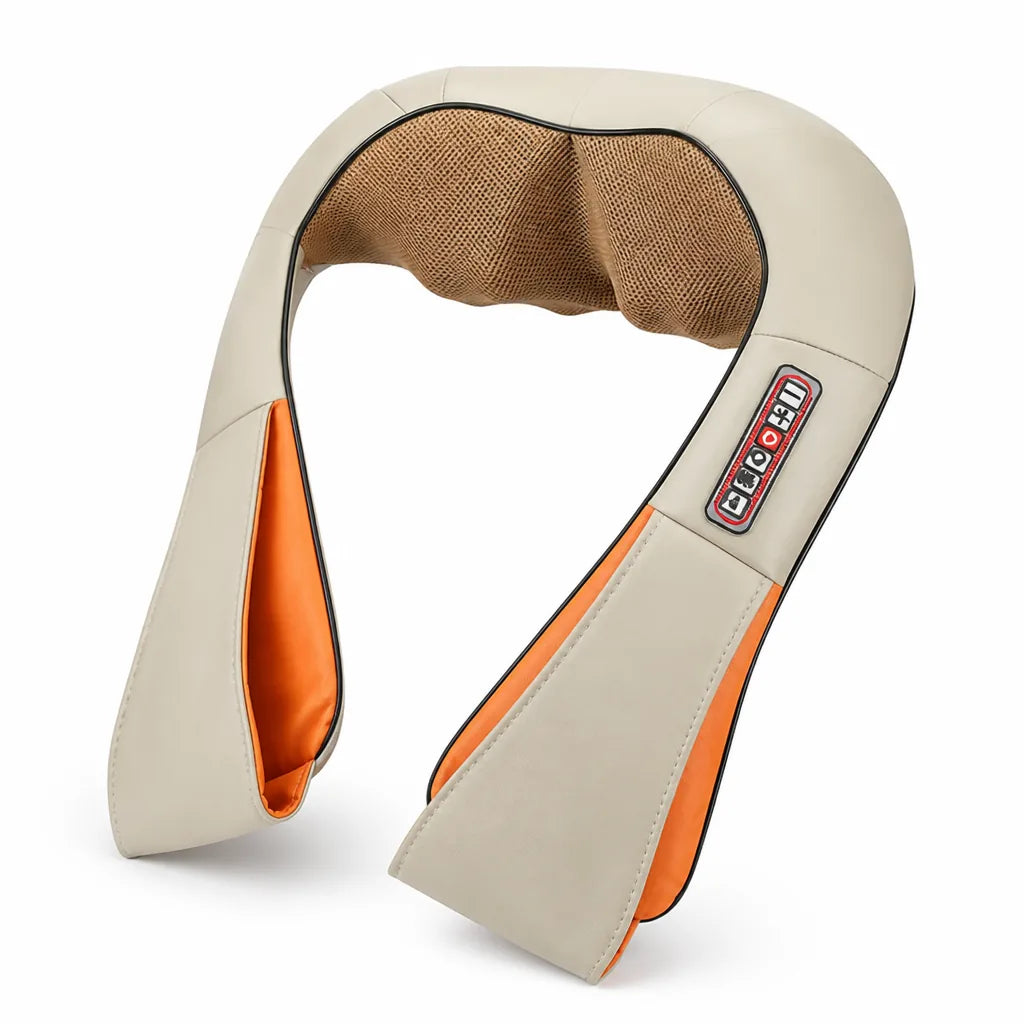 Neck Massager Infrared Heat & 8 Carbon Fiber Nodes