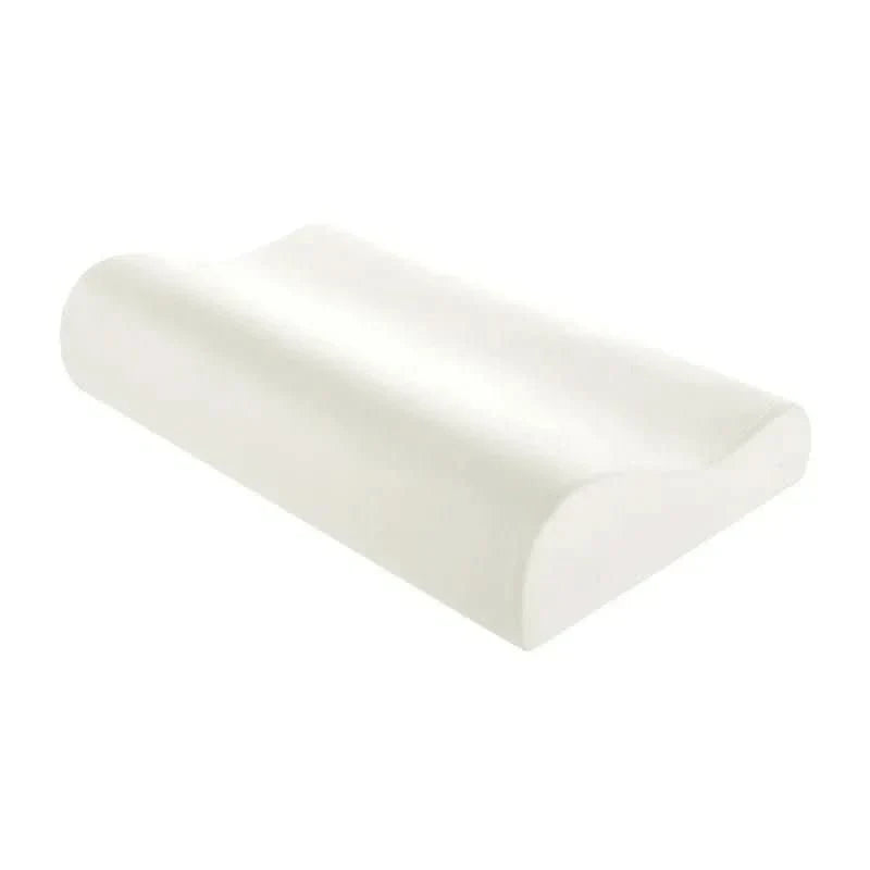 Neck Pillow Ergonomic Support Memory Foam Bamboo Fiber Cover
