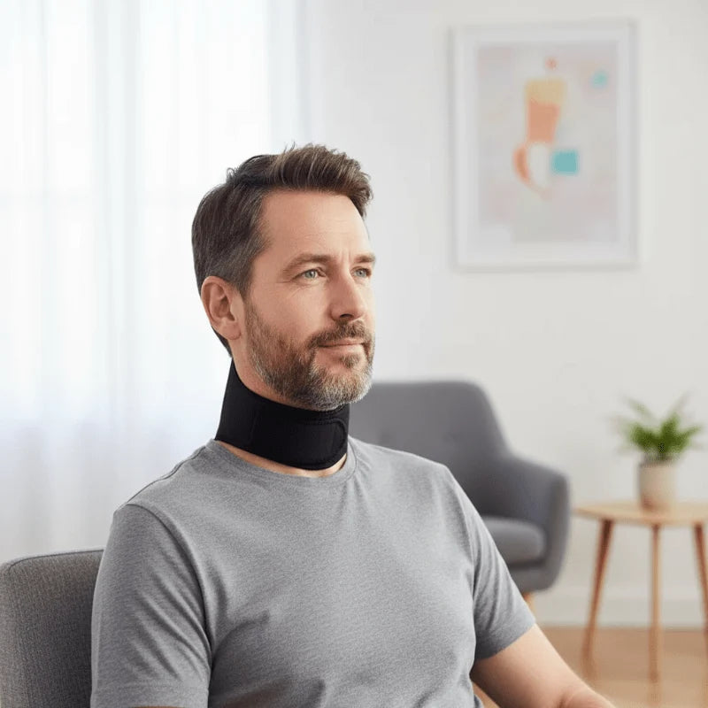 Neck Pillow Instant Heat Portable Ergonomic Support