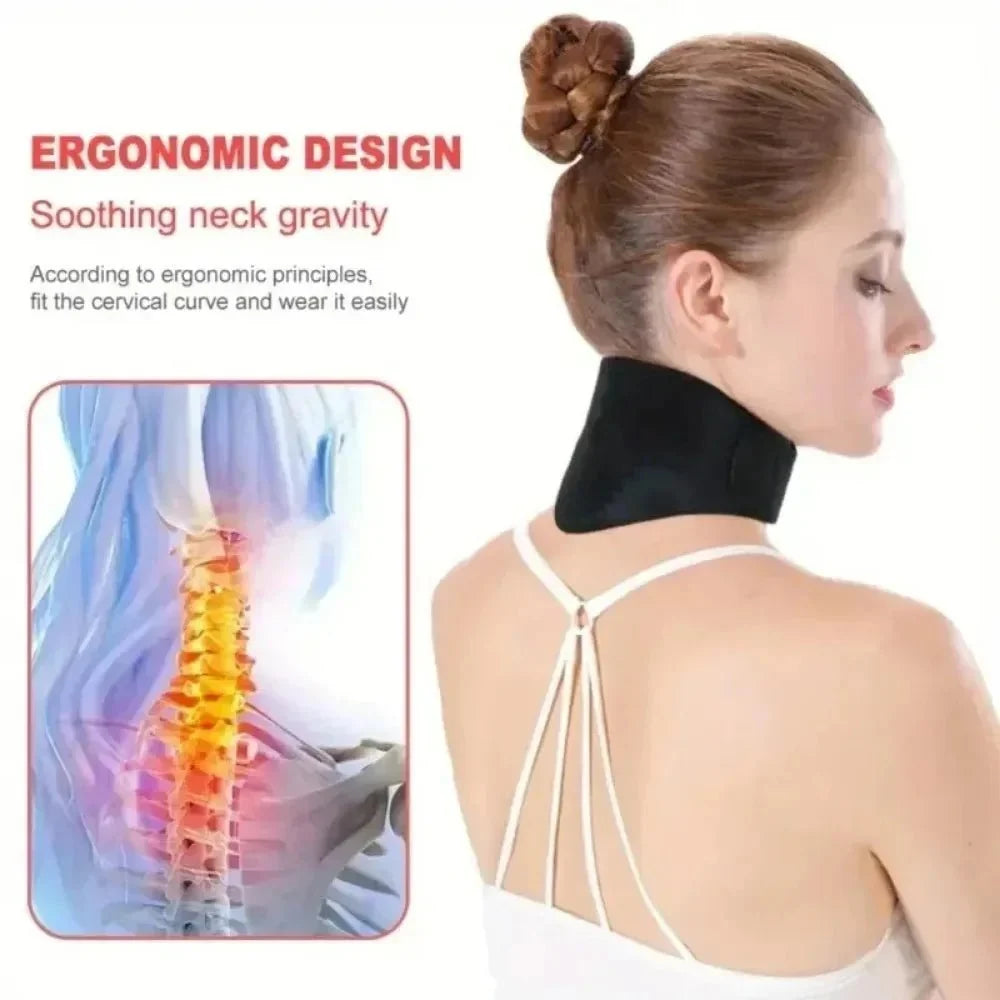 Neck Pillow Instant Heat Portable Ergonomic Support