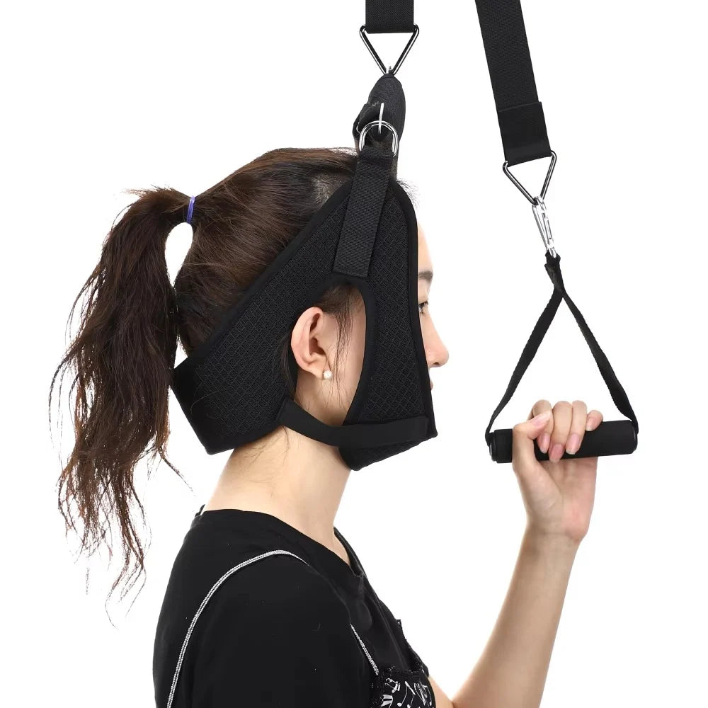 Neck Stretcher Gravity-Assisted Adjustable Door Mount