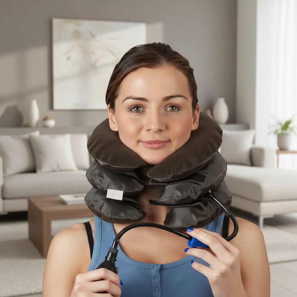 Neck Support Pillow Ergonomic Compact Supportive Foam
