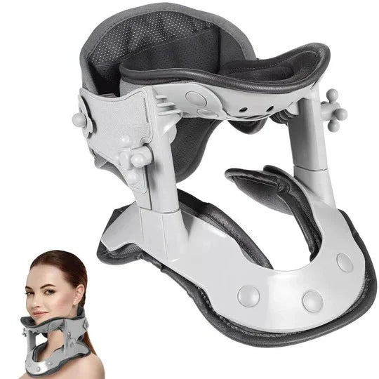 Neck Traction Stretcher Adjustable Height & USB Heating
