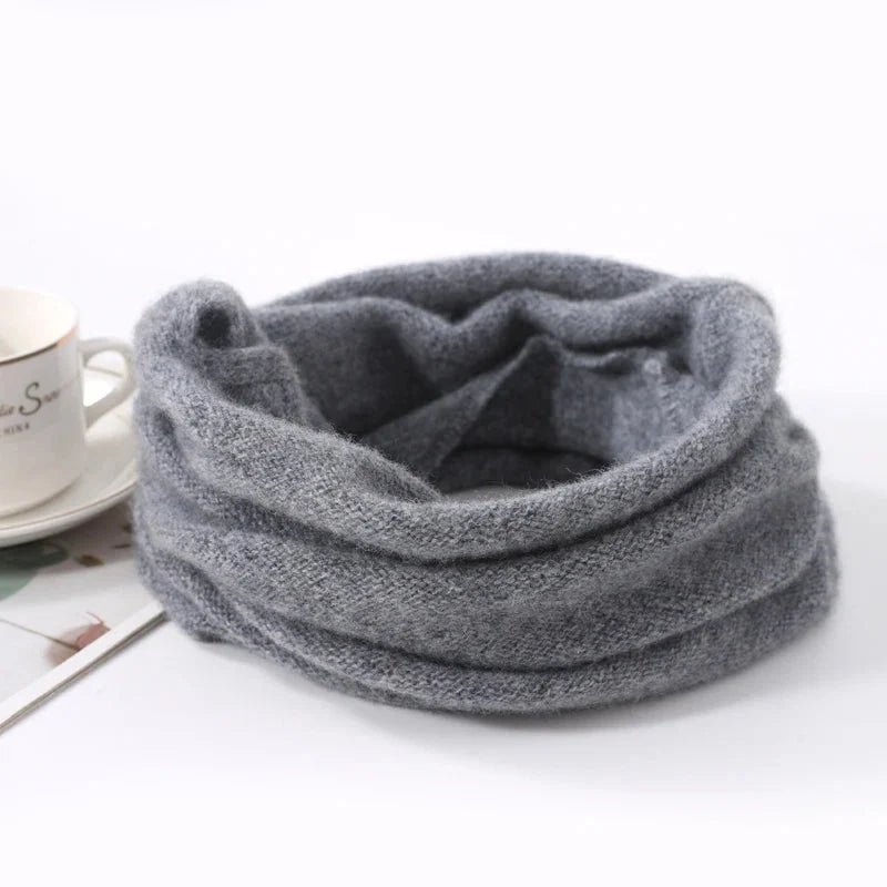 Neck Warmer Merino Wool Pull-Up Face Coverage