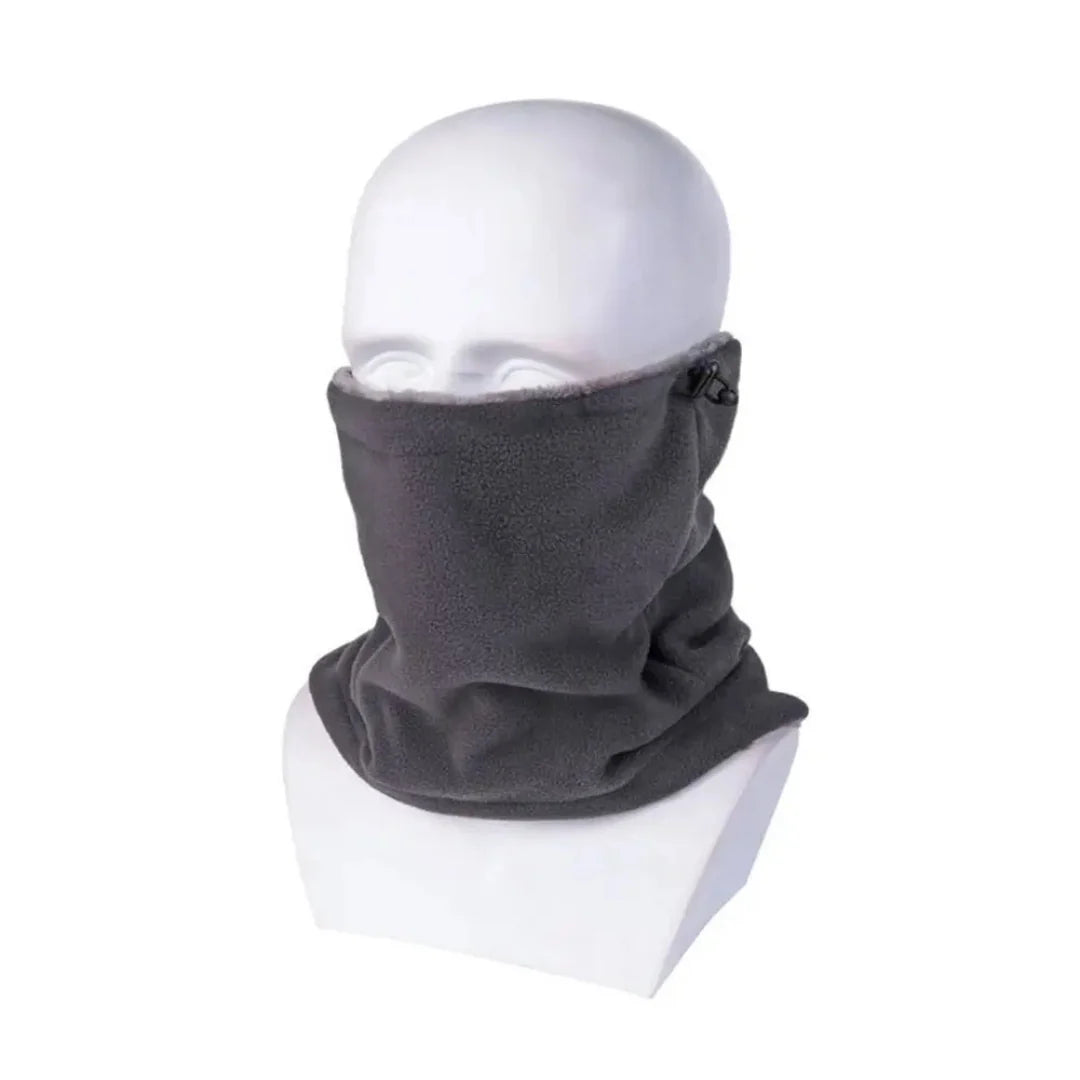 Neck Warmer Soft Fleece Adjustable Drawstring Multiway
