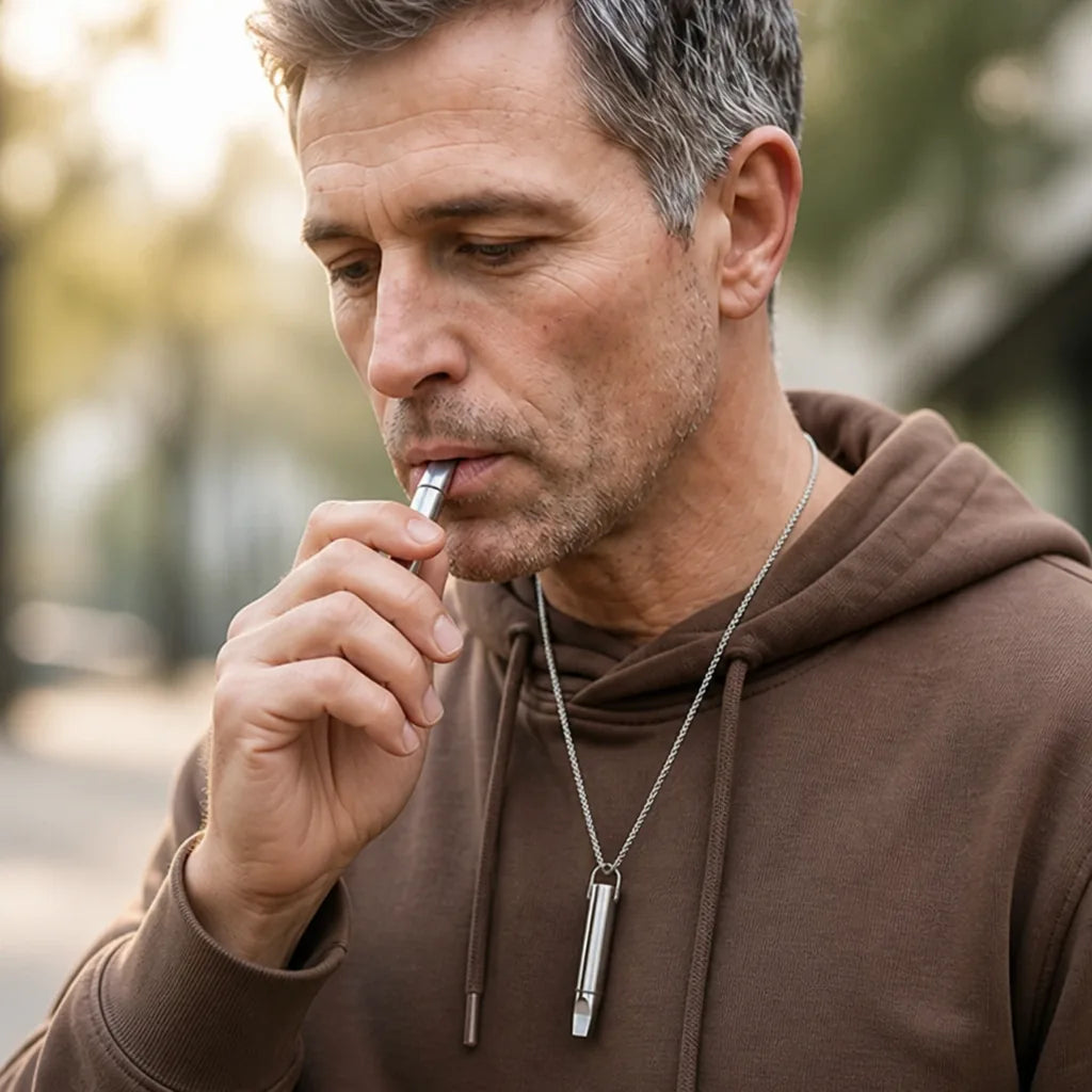 Necklace Breathing Resistance Nicotine-Free Adjustable