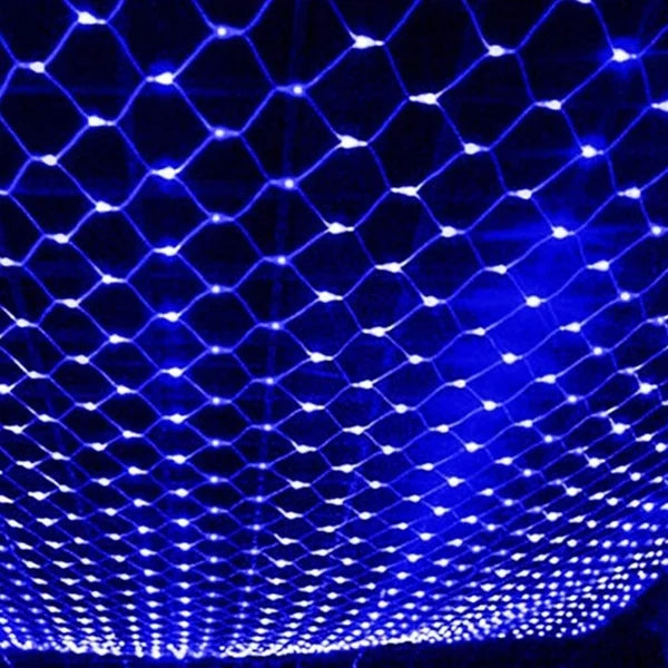 Net Mesh String Lights Copper Wire 192 LEDs Chainable