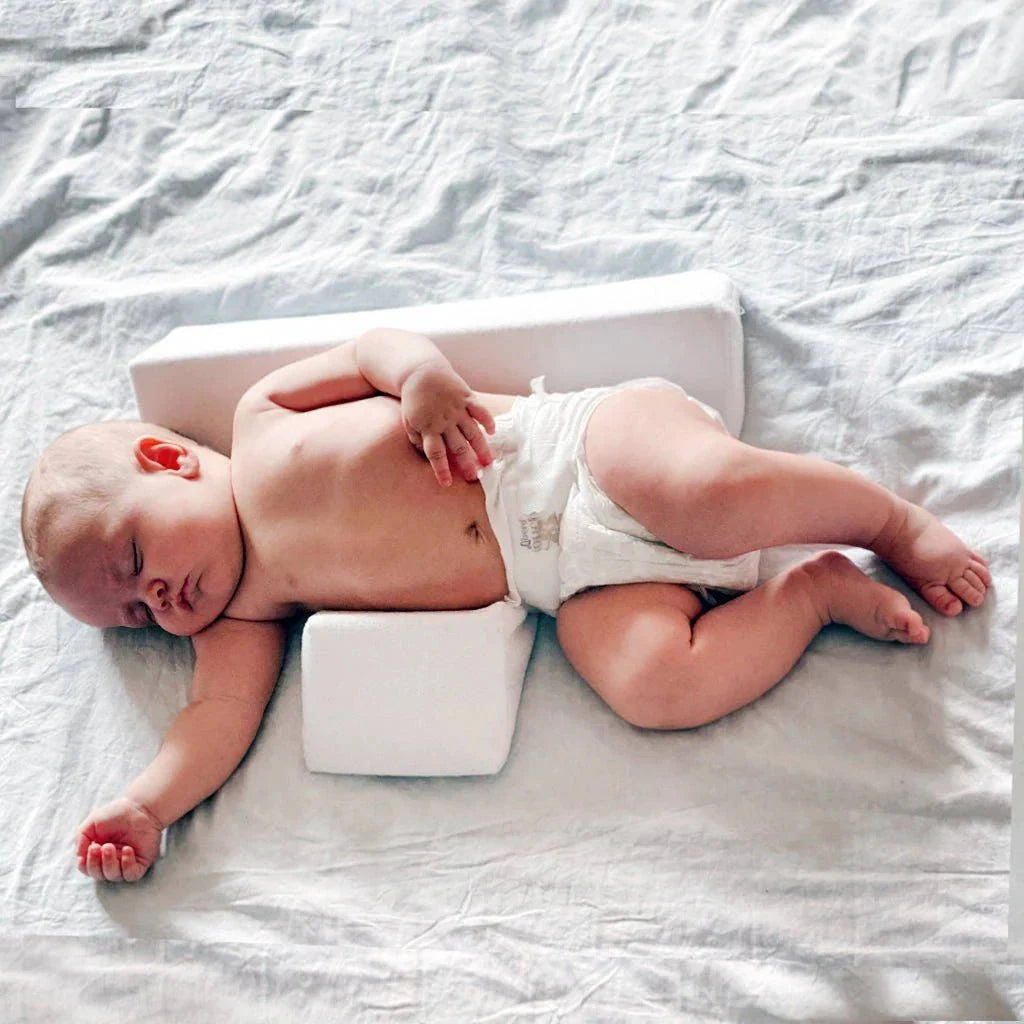 Newborn Side Sleeper Wedge Adjustable Cushions Machine-Washable Velvet Cover