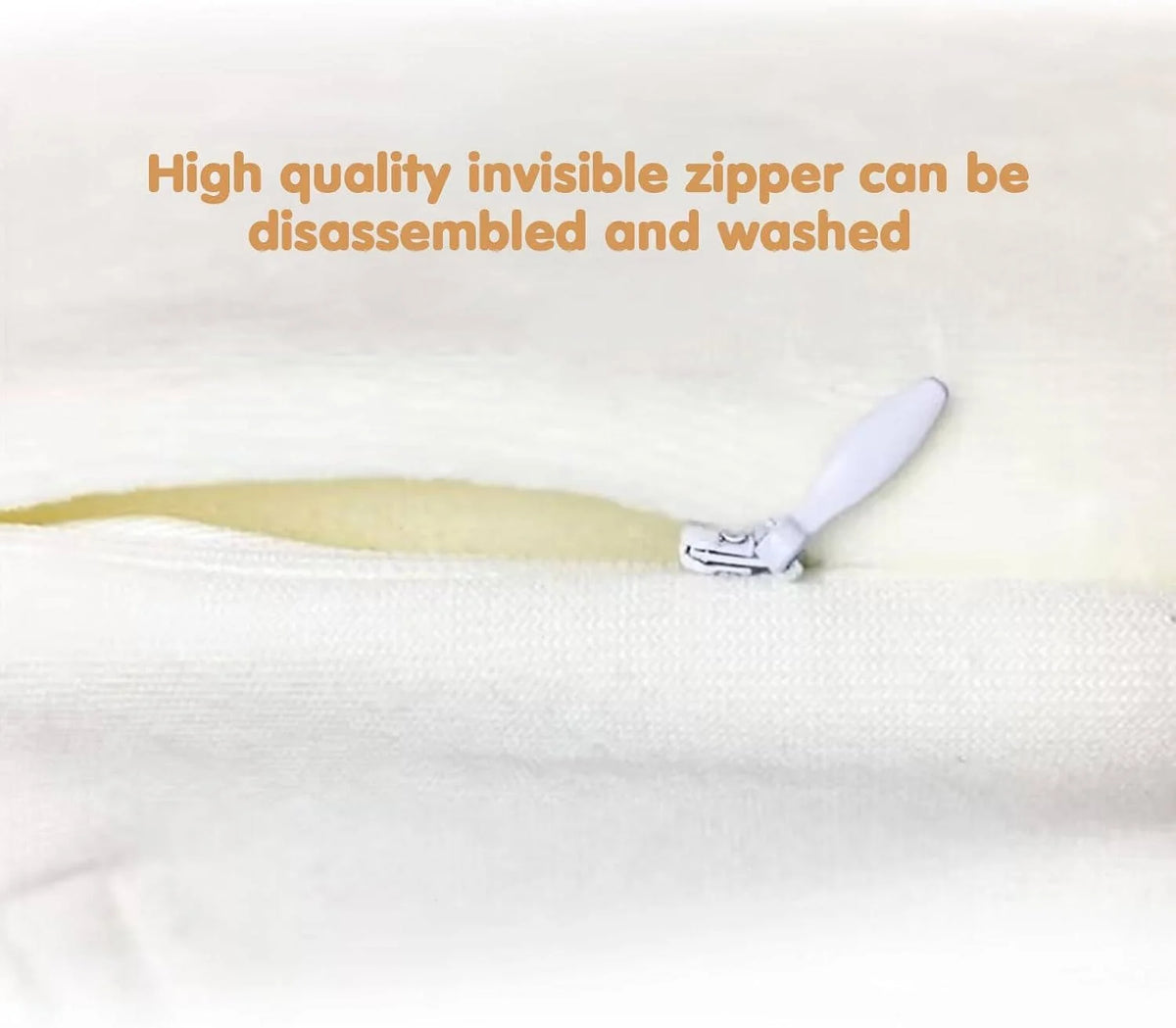 Newborn Side Sleeper Wedge Adjustable Cushions Machine-Washable Velvet Cover