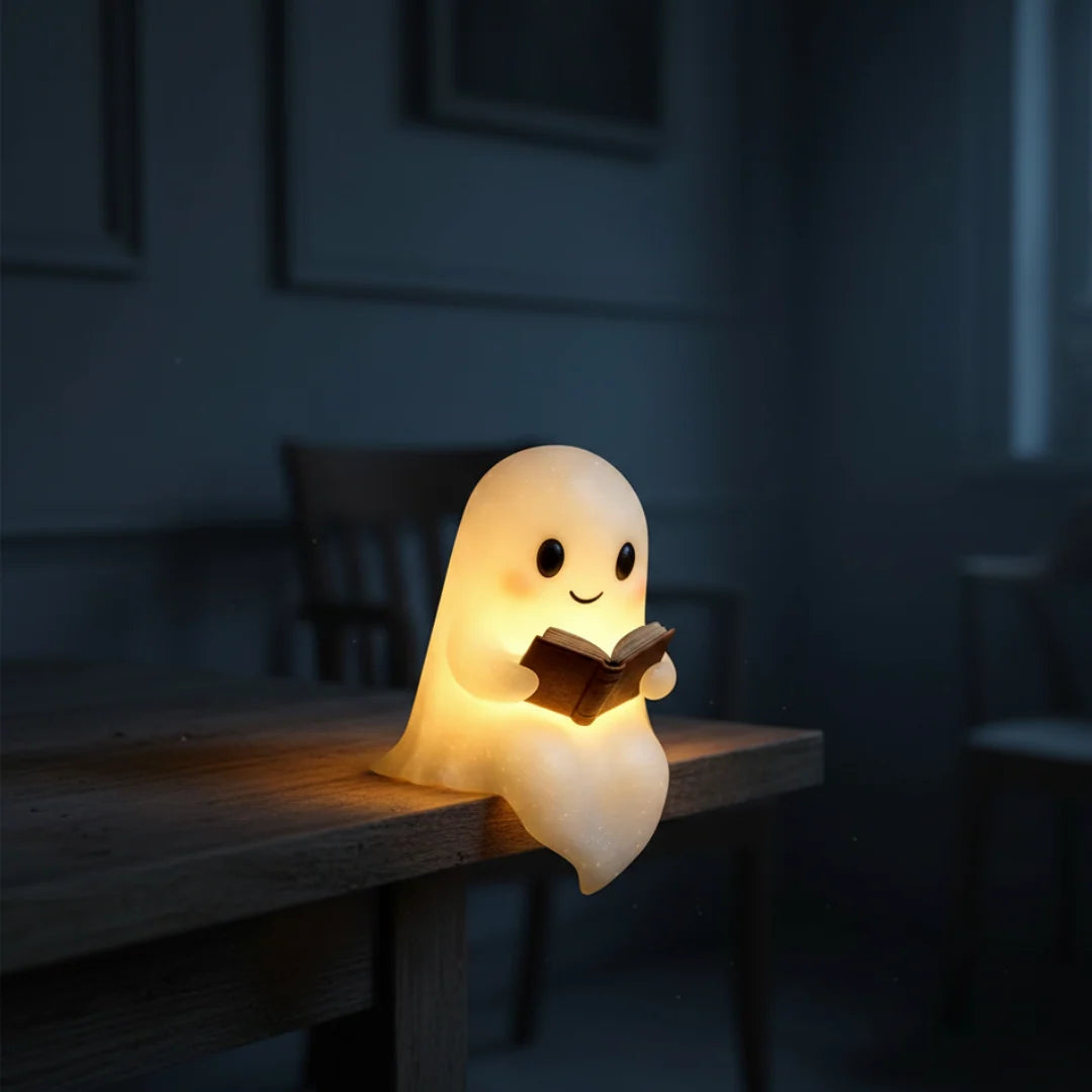 Night Light Ghost Soft Warm Glow USB & Battery