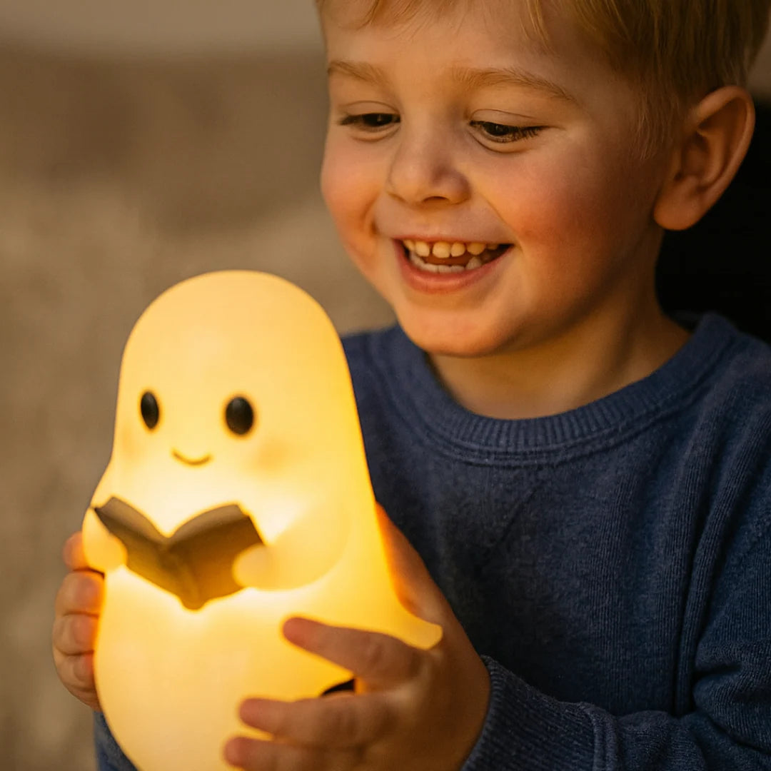 Night Light Ghost Soft Warm Glow USB & Battery