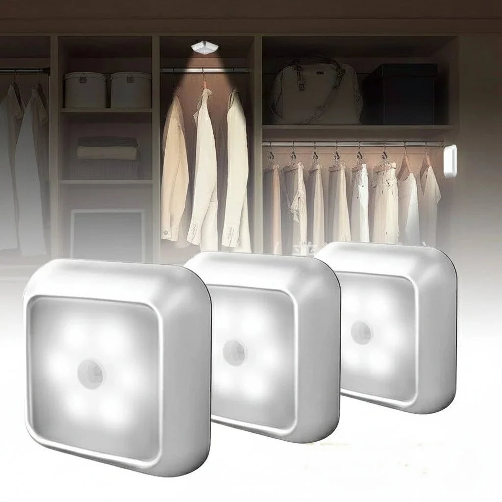 Night Light Motion-Activated Soft LED Battery-Powered