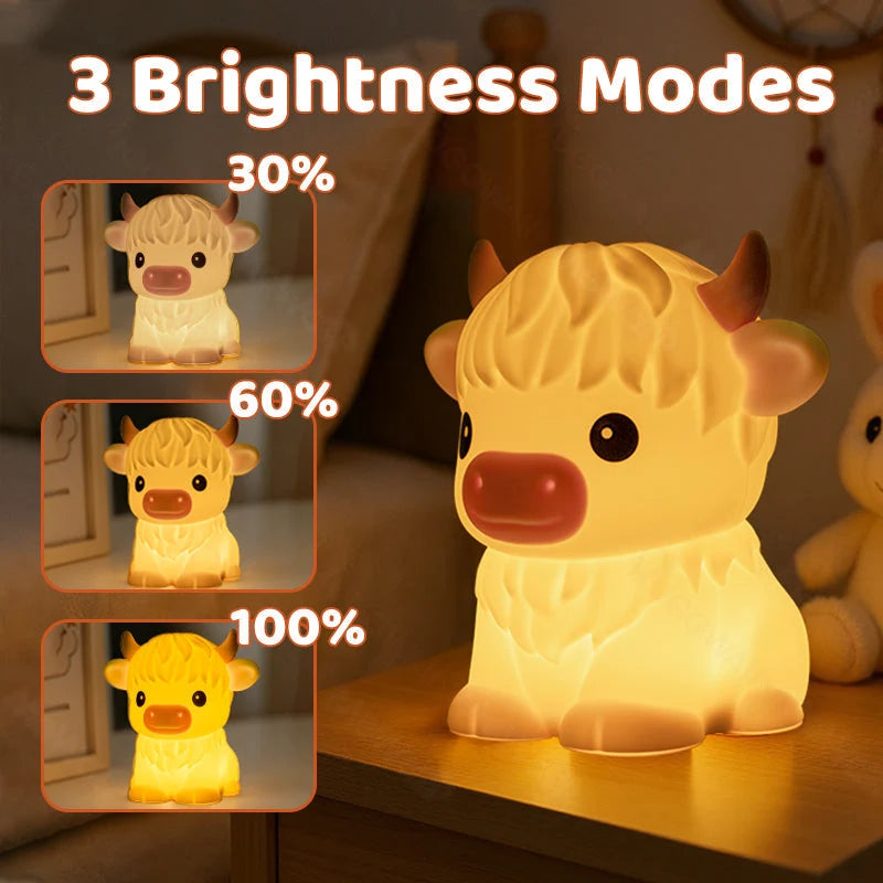 Night Light Soft Silicone 3 Brightness Levels