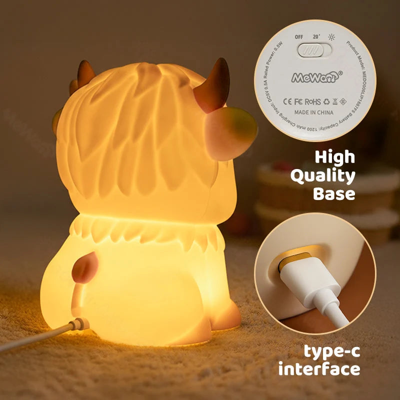Night Light Soft Silicone 3 Brightness Levels