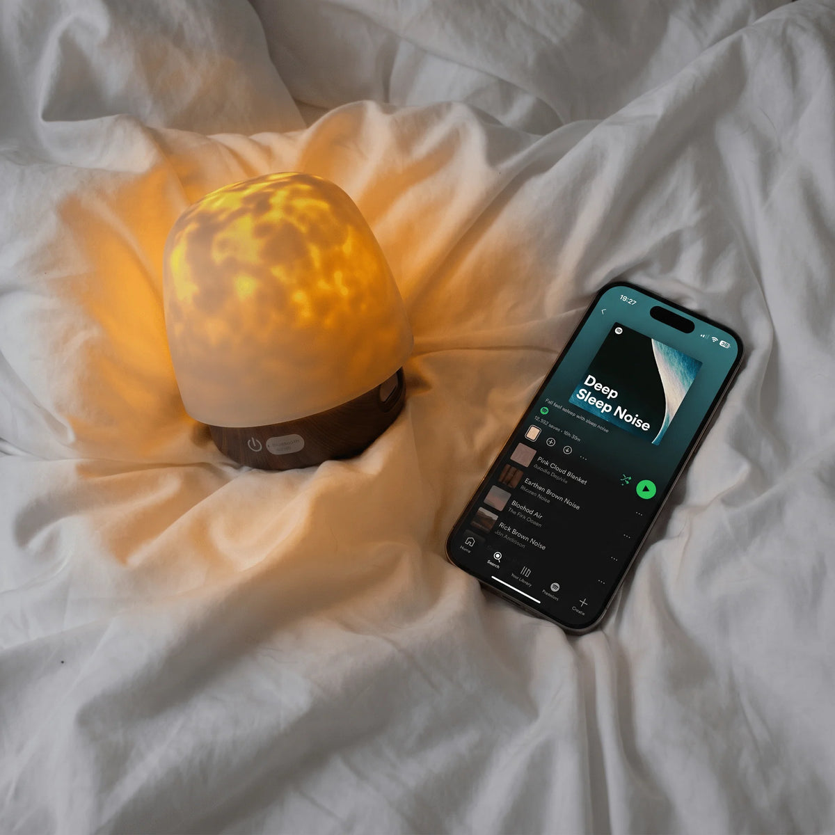 Night Light Soothing Ambient Glow Moving Wall Display