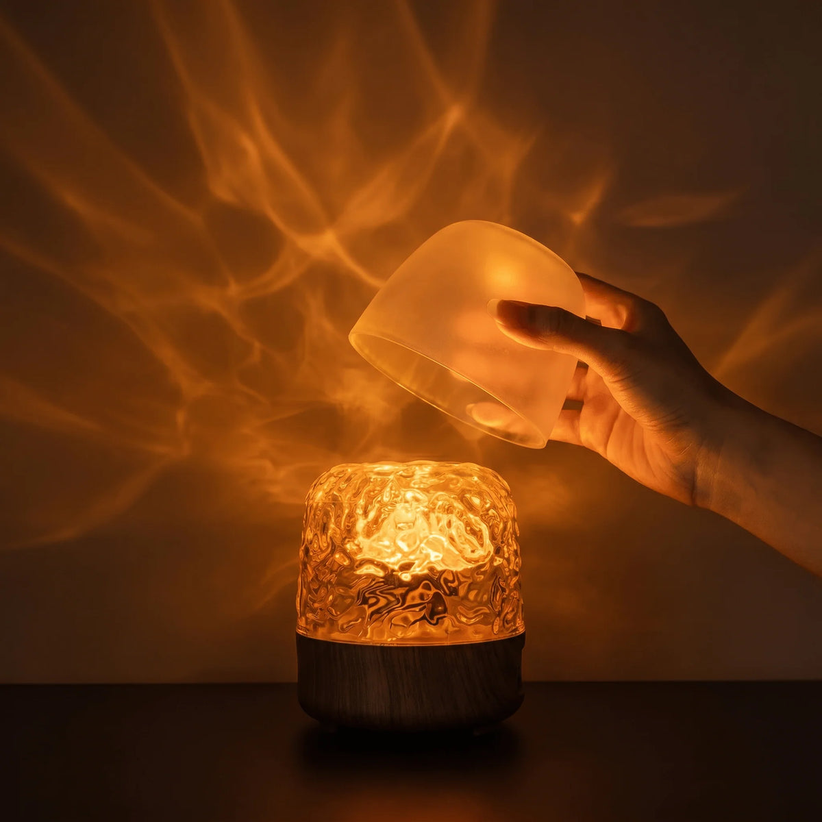 Night Light Soothing Ambient Glow Moving Wall Display