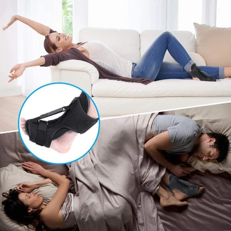 Night Splint Adjustable Straps Breathable Fabric Arch Support