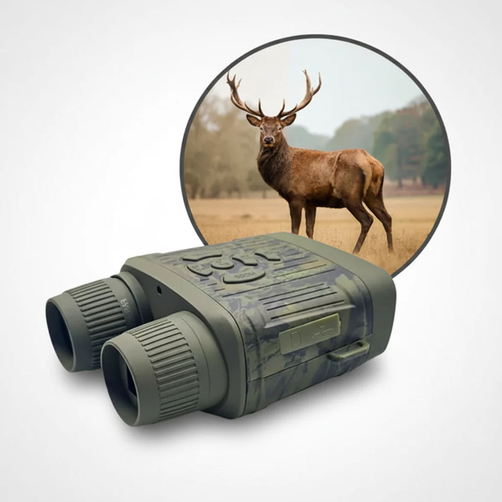 Night Vision Binoculars Infrared HD Display 1,000 Ft Range