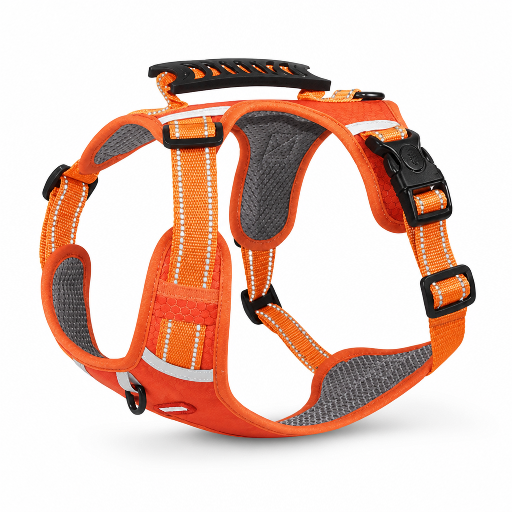 No-Pull Reflective Padded Dog Harness (Quick-Release)