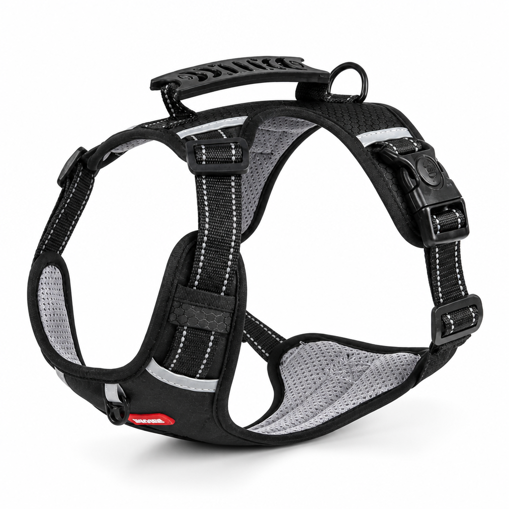 No-Pull Reflective Padded Dog Harness (Quick-Release)