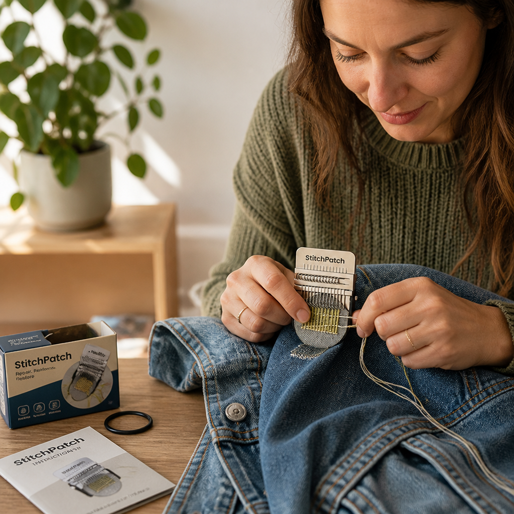 No-Sew Multi-Fabric Textile Repair Kit