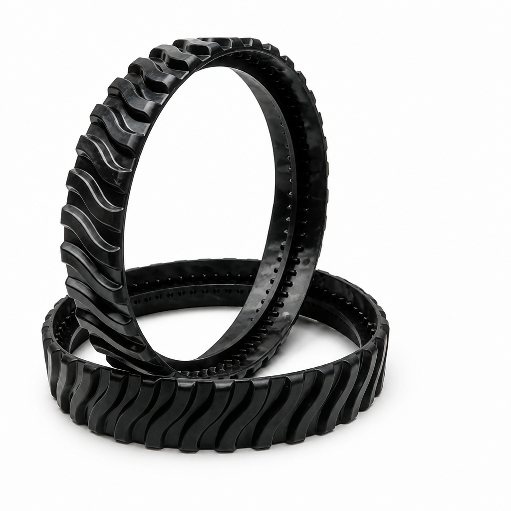 Non-Slip Durable Rubber Pool Cleaner Track Wheel (Fits MX6/MX8)