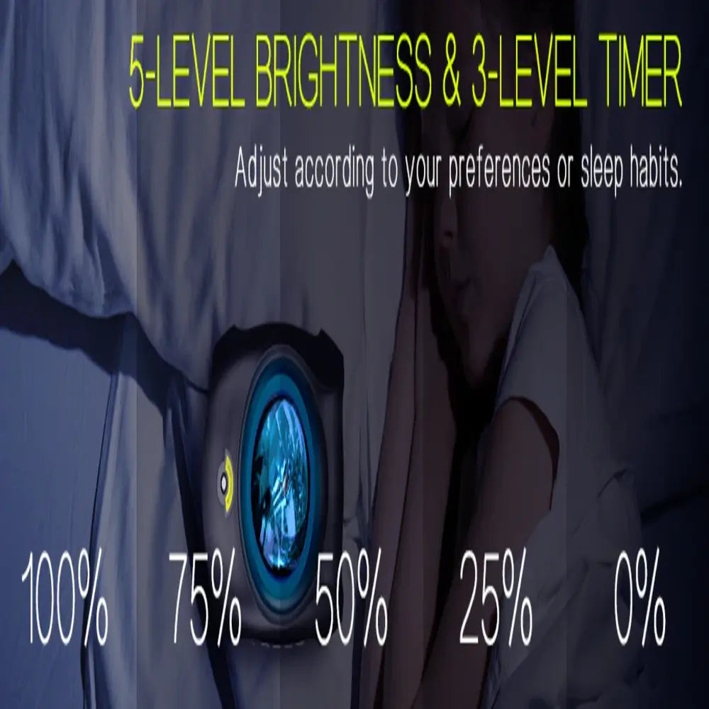 Northern Lights Projector 33 Effects Bluetooth Speaker & Remote