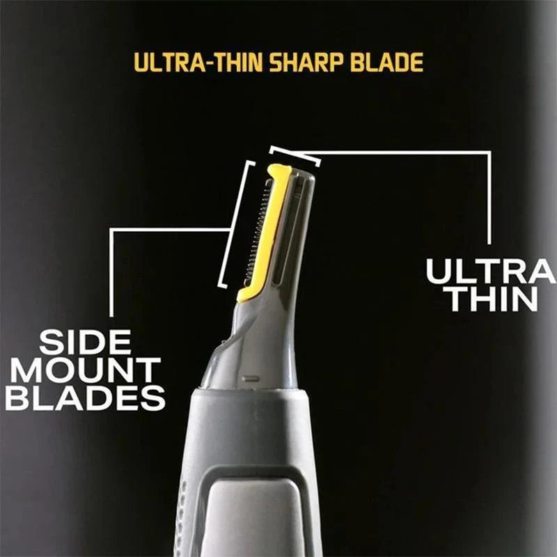 Nose & Ear Hair Trimmer Built-In LED Washable Head