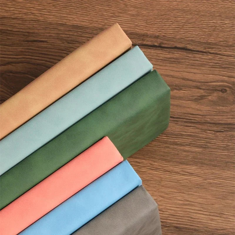 Notebook Genuine Leather A5 Personalized Cover Integrated Bookmark