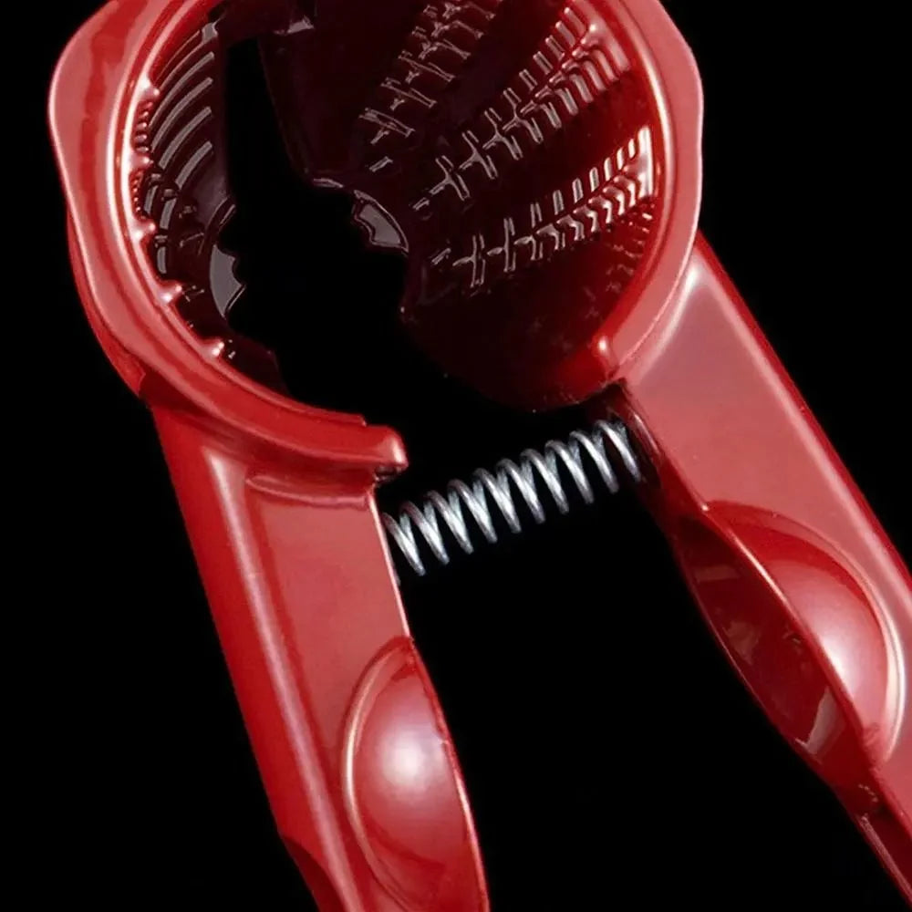 Nutcracker Sturdy Aluminium Ergonomic Grip Multi-Nut Use