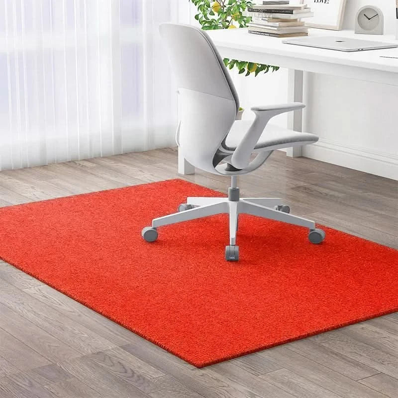 Office Chair Mat Polyester Non-Slip Water-Repellent Washable