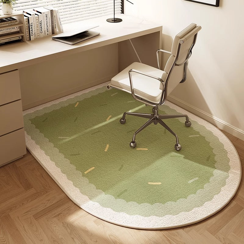 Office Floor Mat Ergonomic Non-Slip Easy-Clean Fabric