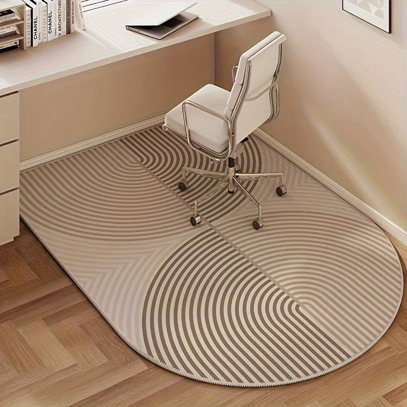 Office Floor Mat Ergonomic Non-Slip Easy-Clean Fabric