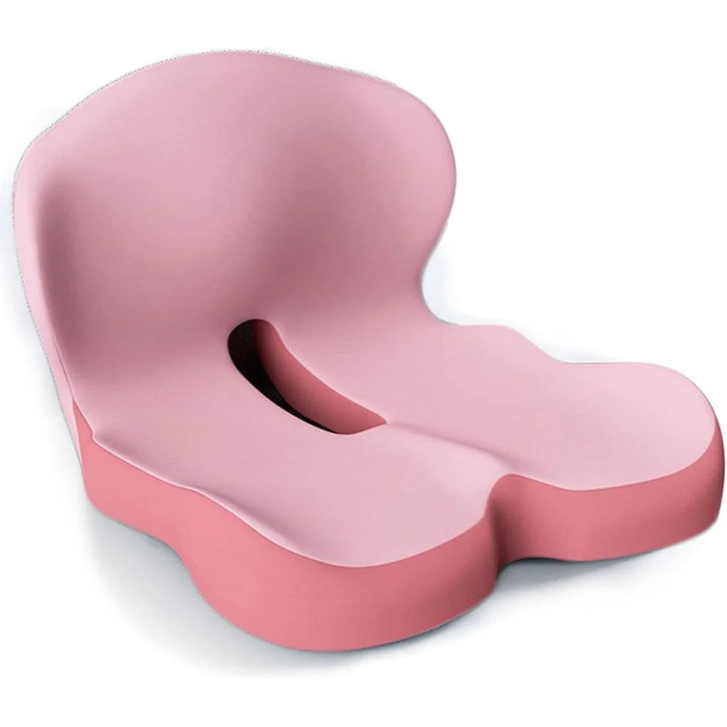 Office Seat Cushion Contoured Tailbone Relief High-Density Memory Foam