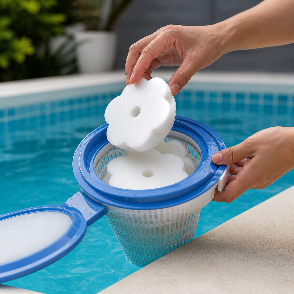 Oil-Absorbing & Reusable Skimmer Sponges (24-Pack)