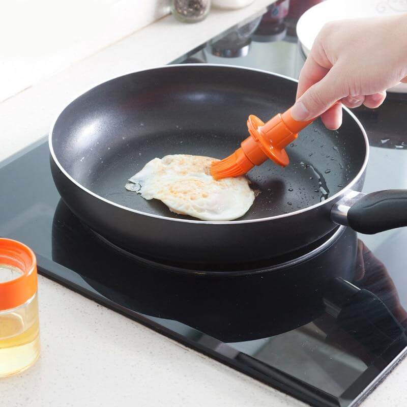 Oil Dispenser Brush Silicone Heat-Resistant 482°F
